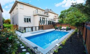 designer backyard pool interlocking mississauga