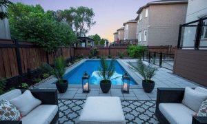 designer backyard pool mississauga