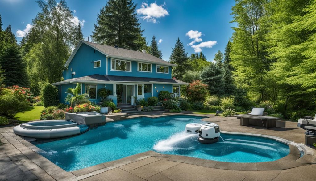 Pool maintenance in Canada