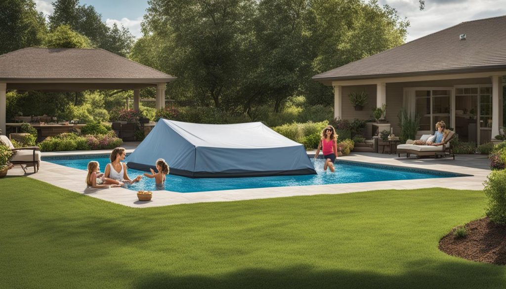 Pool Cover Ensuring Safety