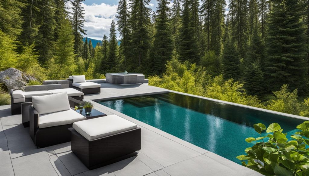 Saltwater pool