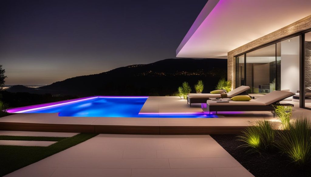 modern lighting features
