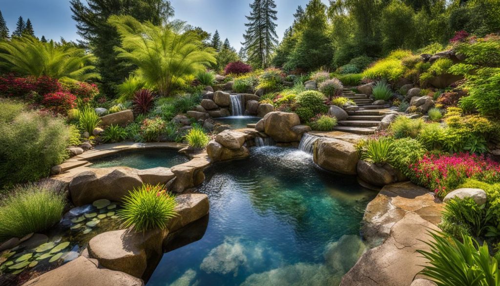natural pool landscaping
