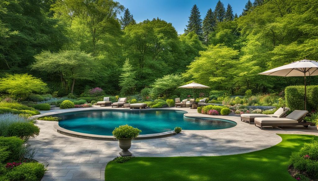 pool landscaping