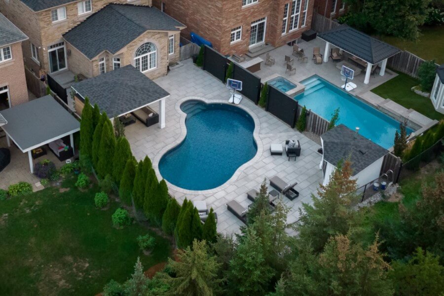 Fiberglass pool design Markham