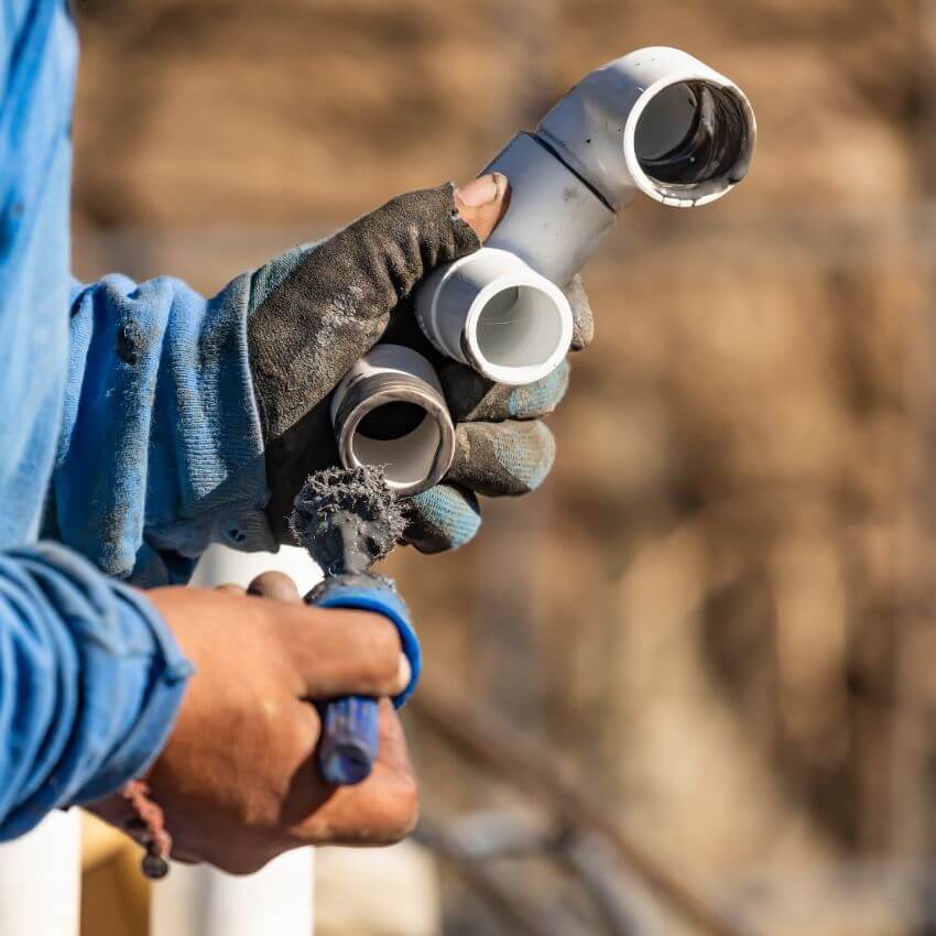 Poll plumbing lines installation contractors