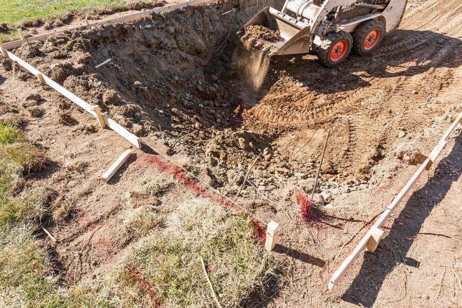Pool excavation Markham