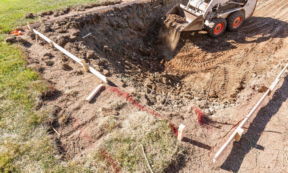 Pool foundation builders