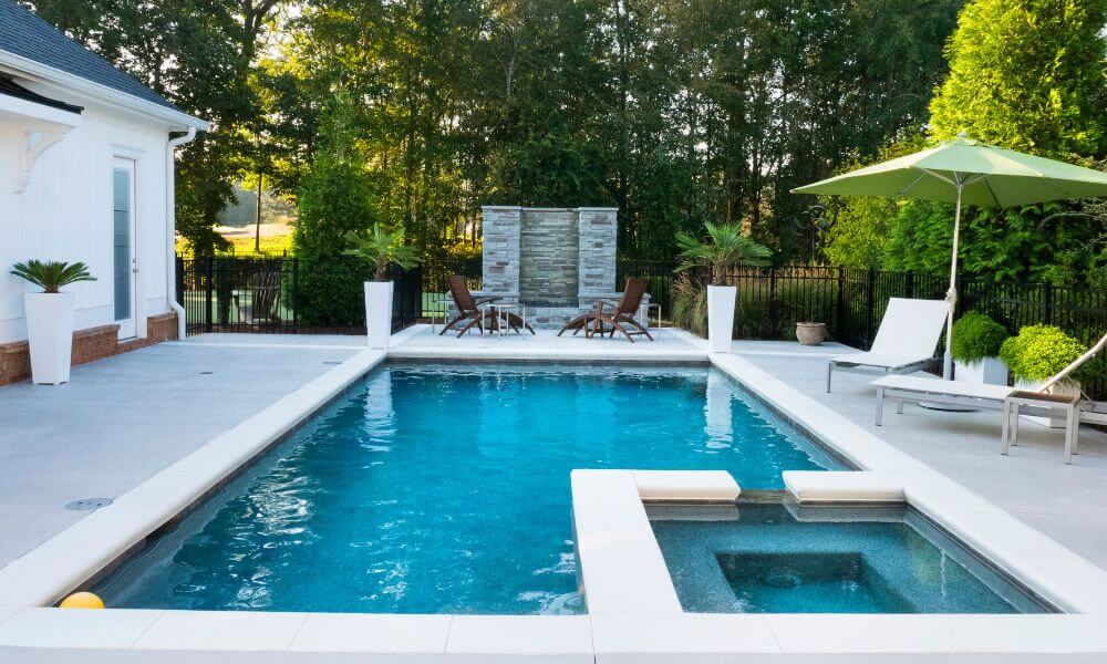 Pool walls installation
